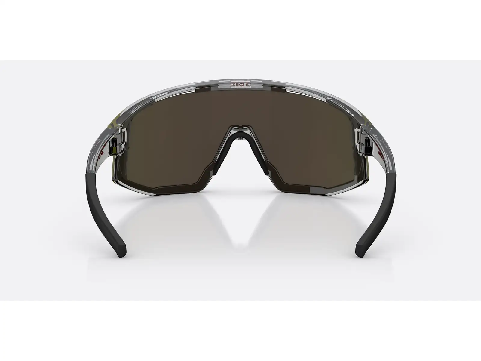 Bliz Fusion sunglasses Transparent Dark Grey/Brow Red Multi