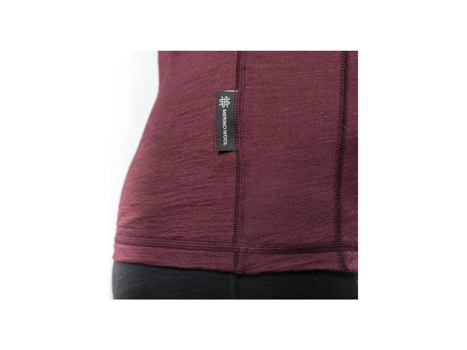 Sensor Merino Air women's shirt long sleeve Port Red