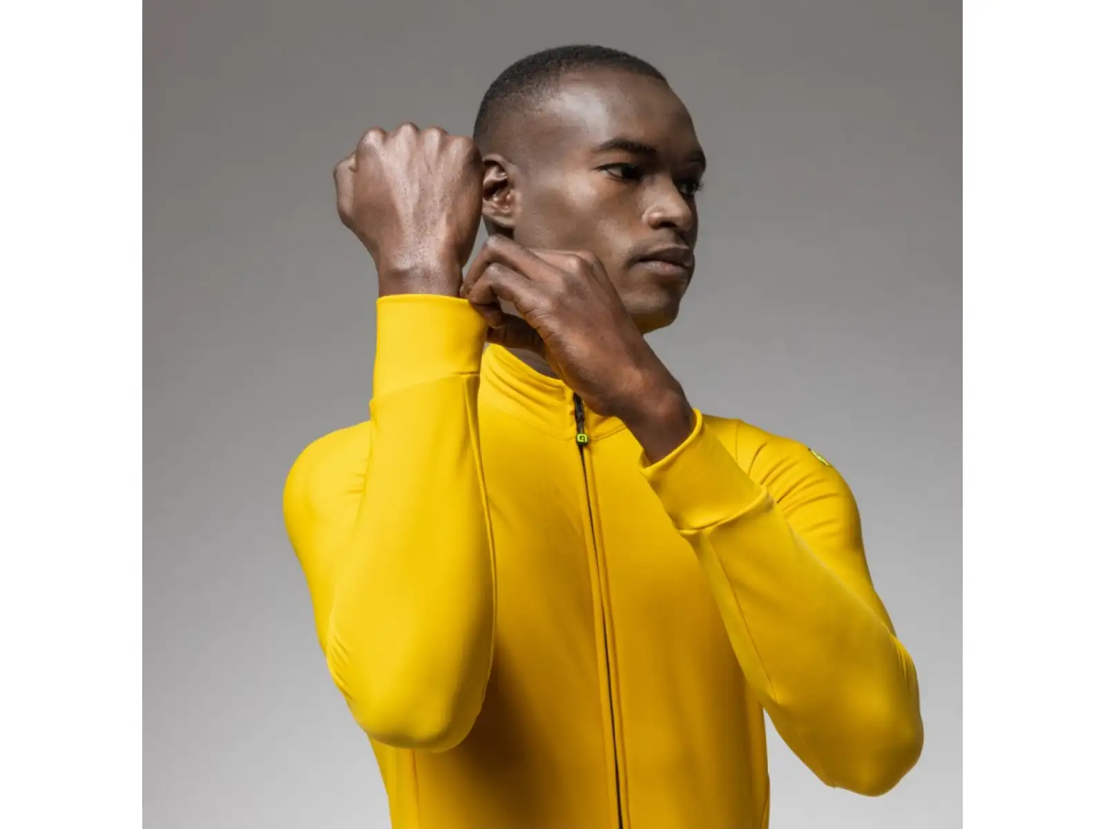 Alé Pragma Fondo 3.0 men's insulated jersey long sleeve Ginger
