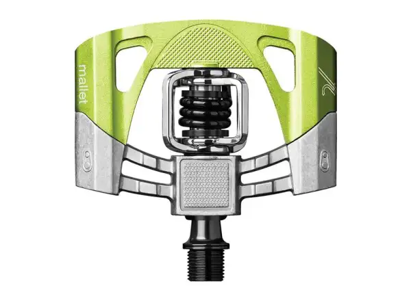 Crankbrothers Mallet 2 clipless pedals electric lime/black