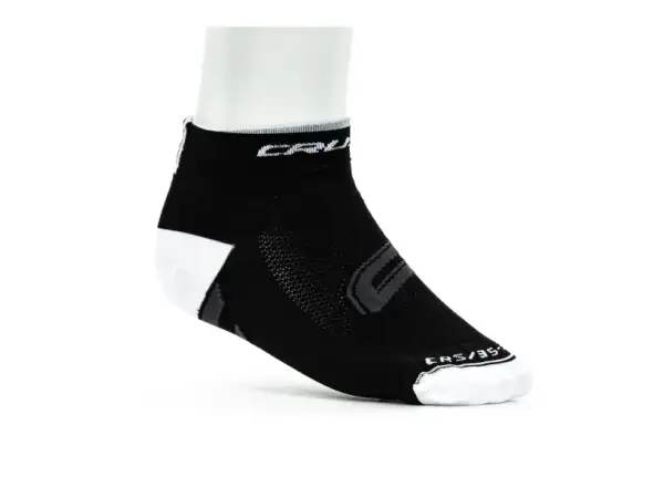 Crussis cycling socks black/white