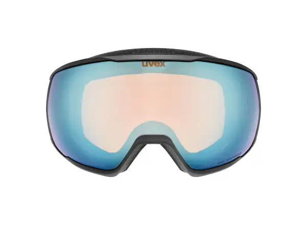 Uvex Victorius CV ski goggles black matt/orange-green
