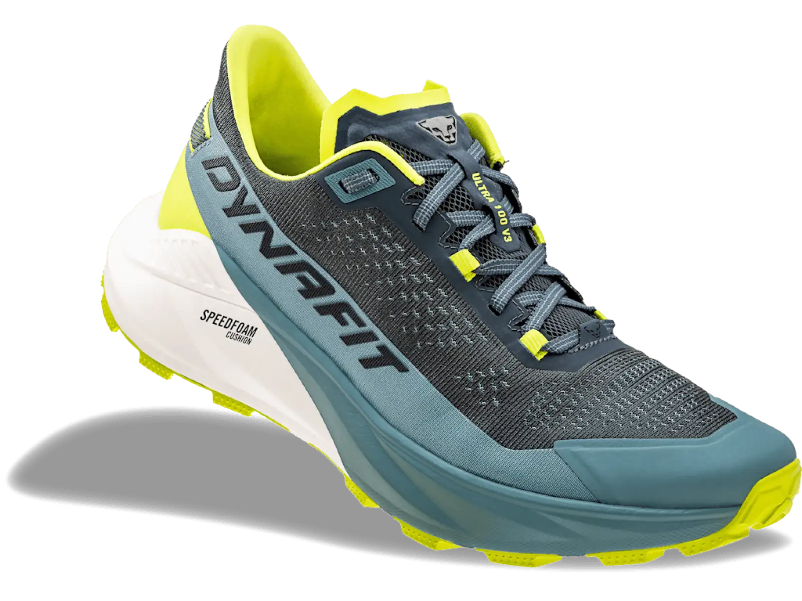 Dynafit Ultra 100 V3 men's running shoes Smoke Blue/Cinder