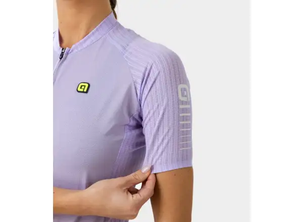 Alé R-EV1 Silver Cooling women's jersey short sleeve Lavender