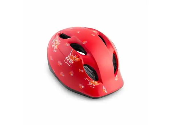 MET Buddy children's helmet animals/red