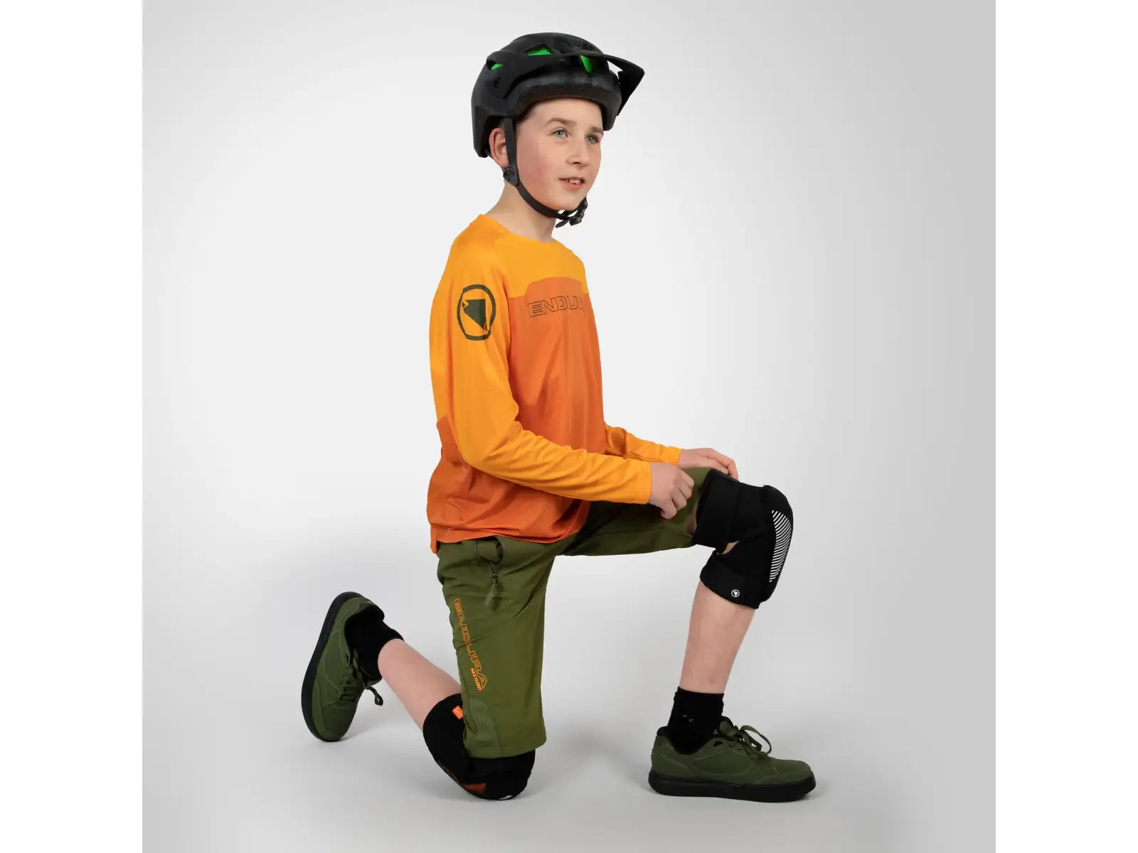 Endura MT500 D30 children's knee protectors Black