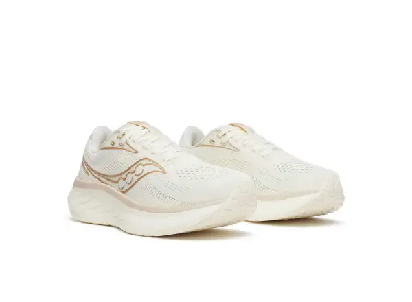 Saucony Ride 18 women's running shoes Vanilla