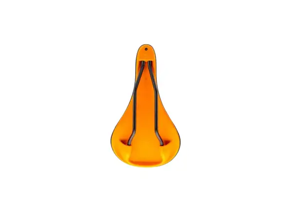 Peatys Monarch saddle CR-MO Rail / Nylon Base Mango
