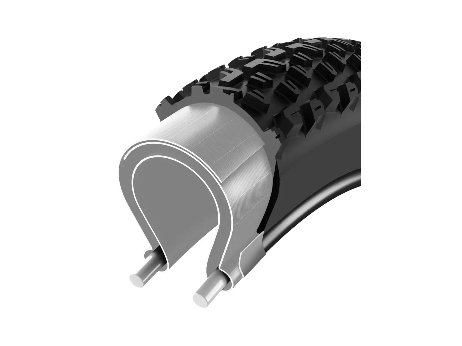 Vittoria Mezcal III 29x2.25 XC Race full black G2.0 tire kevlar black