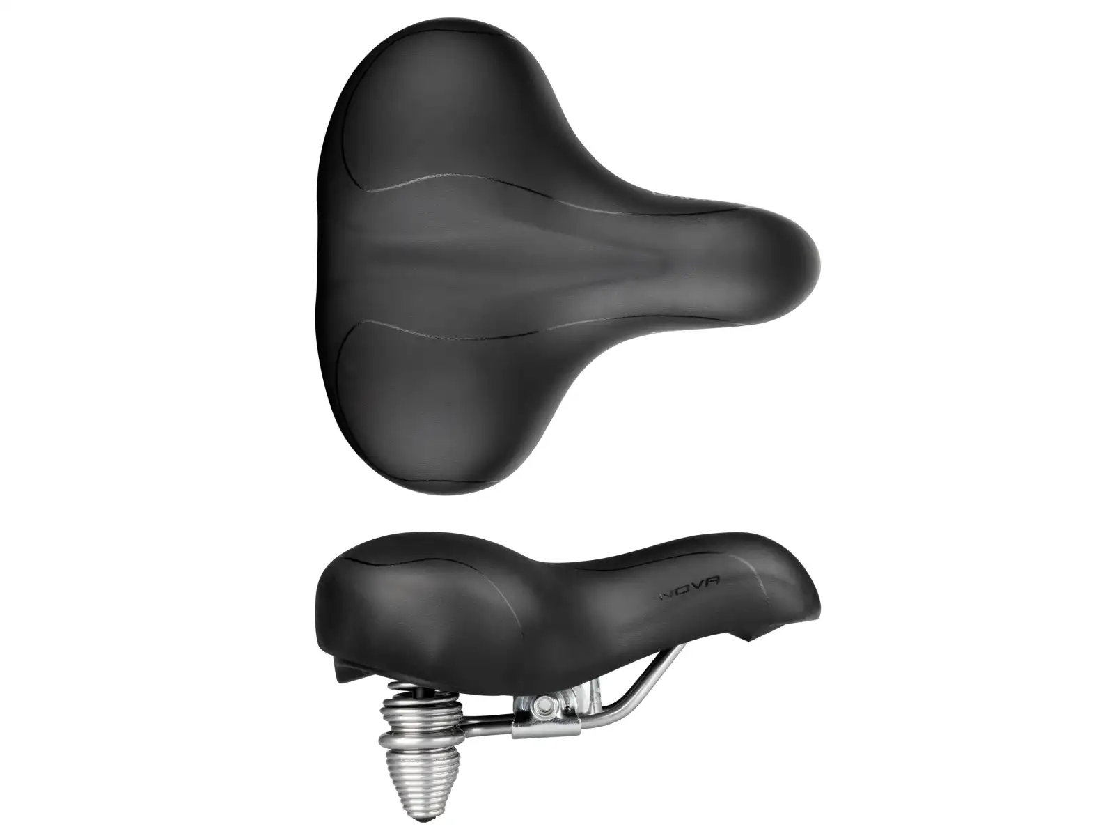 Force Nova 2 women's saddle with spring black