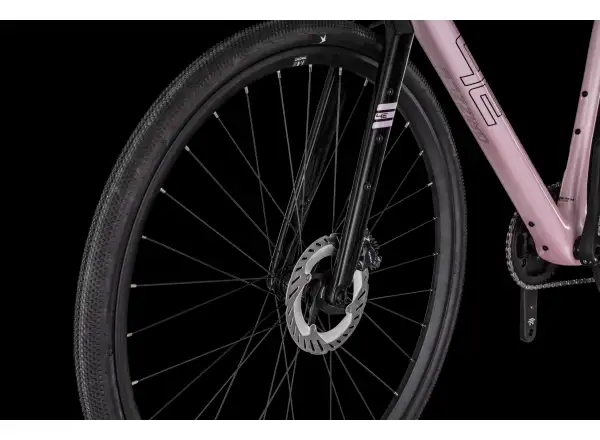 4Ever Grizzly Elite gravel bike coral / black