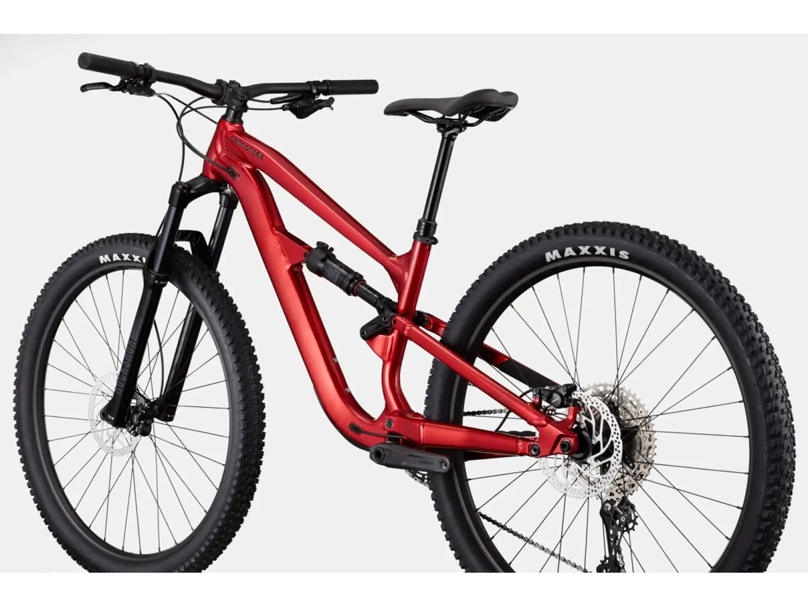 Cannondale Habit 4 full suspension mountain bike Candy Red