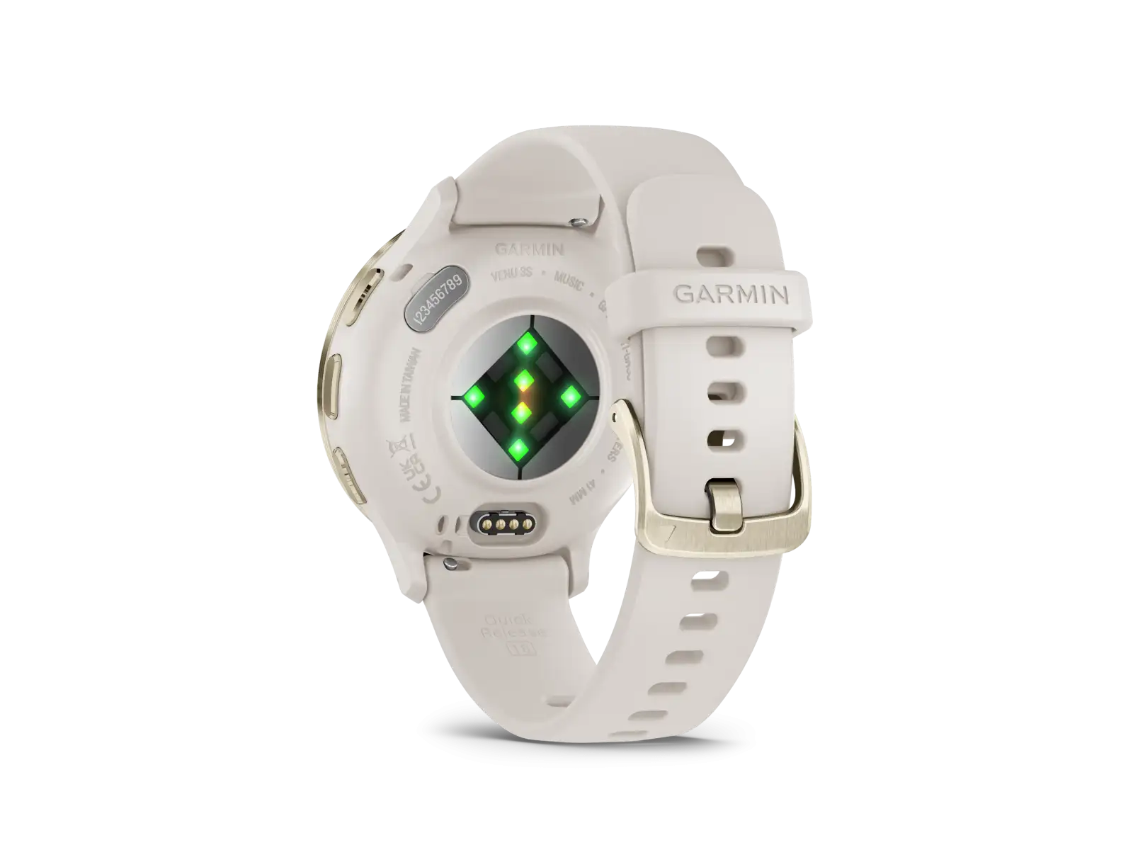 Garmin Venu 3S smart watch Soft Gold/Ivory