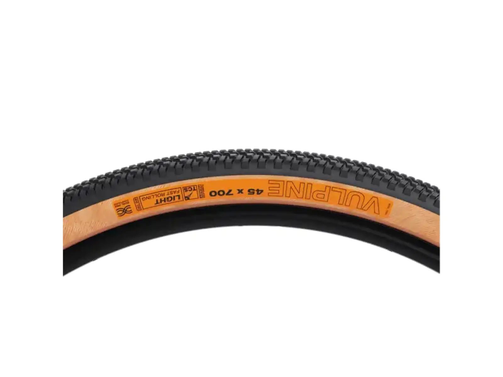 WTB Vulpine 700x45 TCS Light Fast Rolling SG gravel tire black/brown