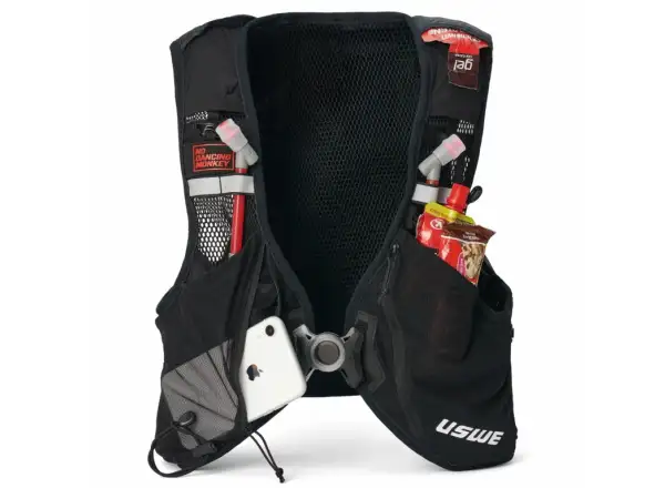 USWE Pace 14 Trail running vest Carbon Black