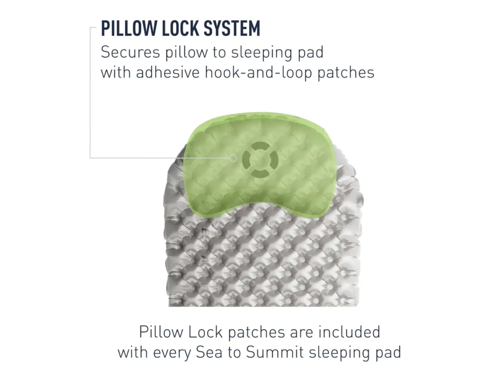 Sea to Summit Aeros Premium Deluxe Pillow inflatable pillow grey