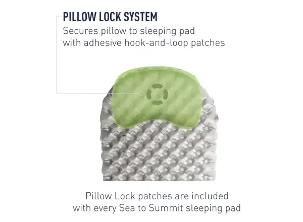 Sea to Summit Aeros Premium Deluxe Pillow inflatable pillow grey