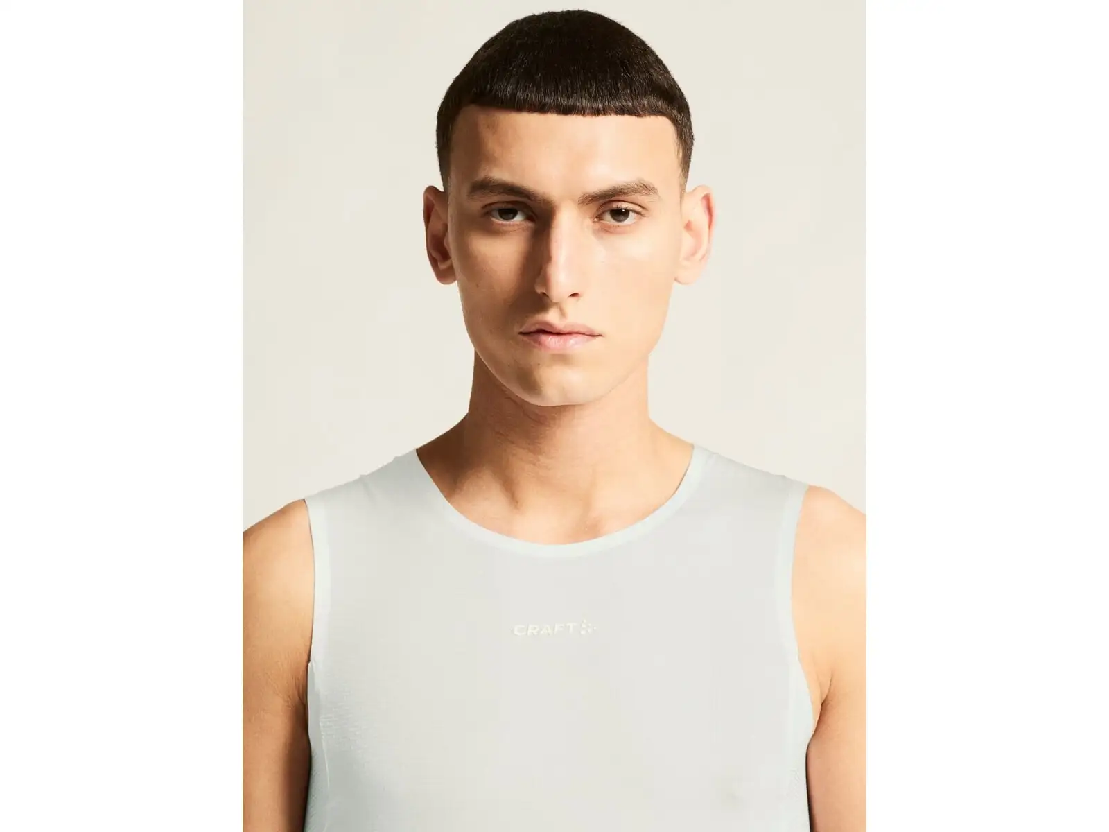Craft Pro Dry Nanoweight men's sleeveless shirt white