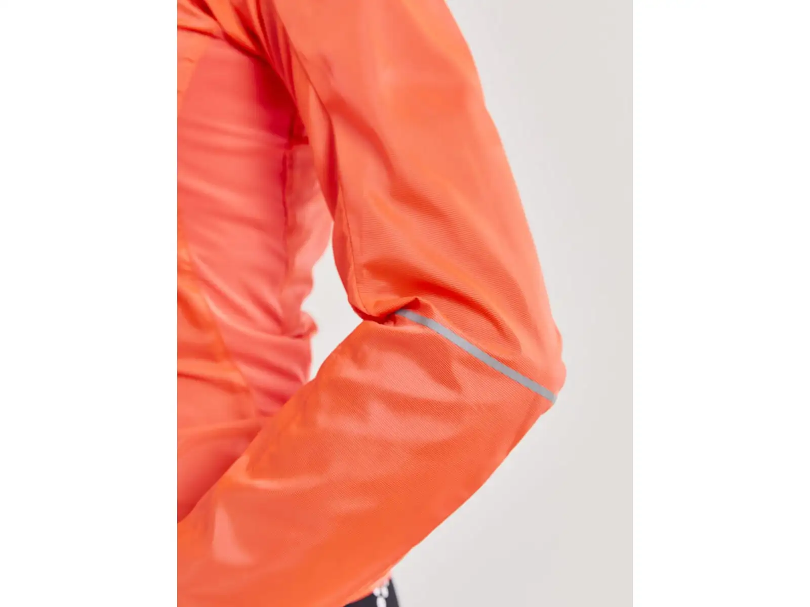 Craft ADV Essence Light Wind women's cycling jacket orange