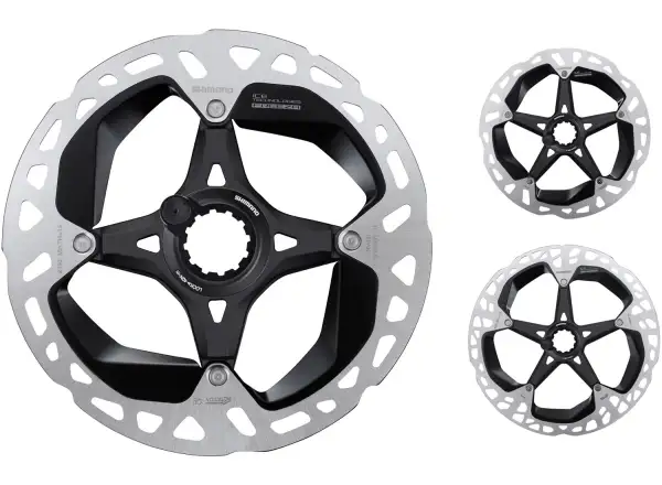 Shimano RT-MT900 brake rotor 140 mm, center lock, Ice Tech, external lock ring