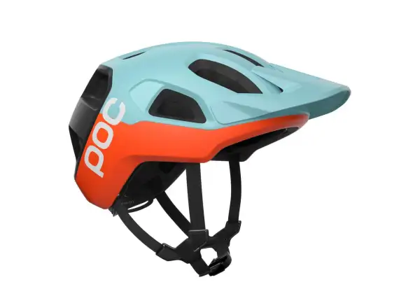 POC Cularis helmet Indicolite Blue Matt/Carnelian Orange Matt