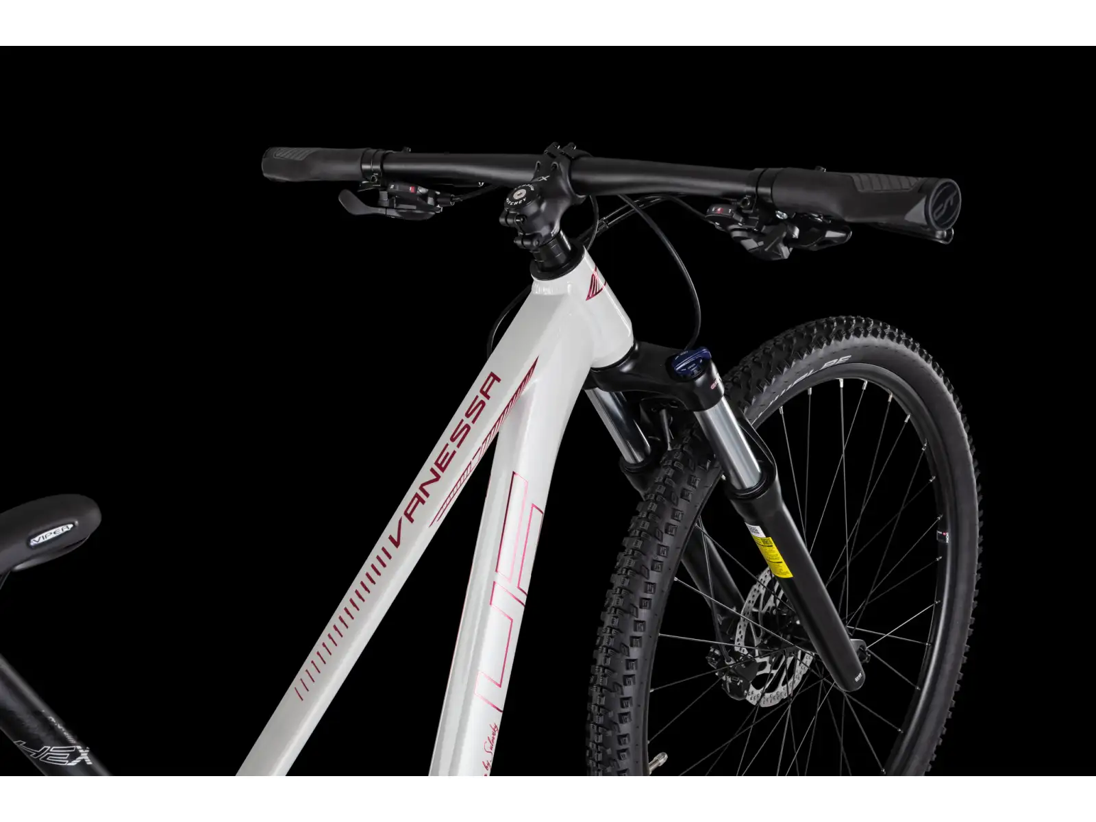 4Ever Vanessa Lady 29" women's mountain bike Pearl white/metal pink
