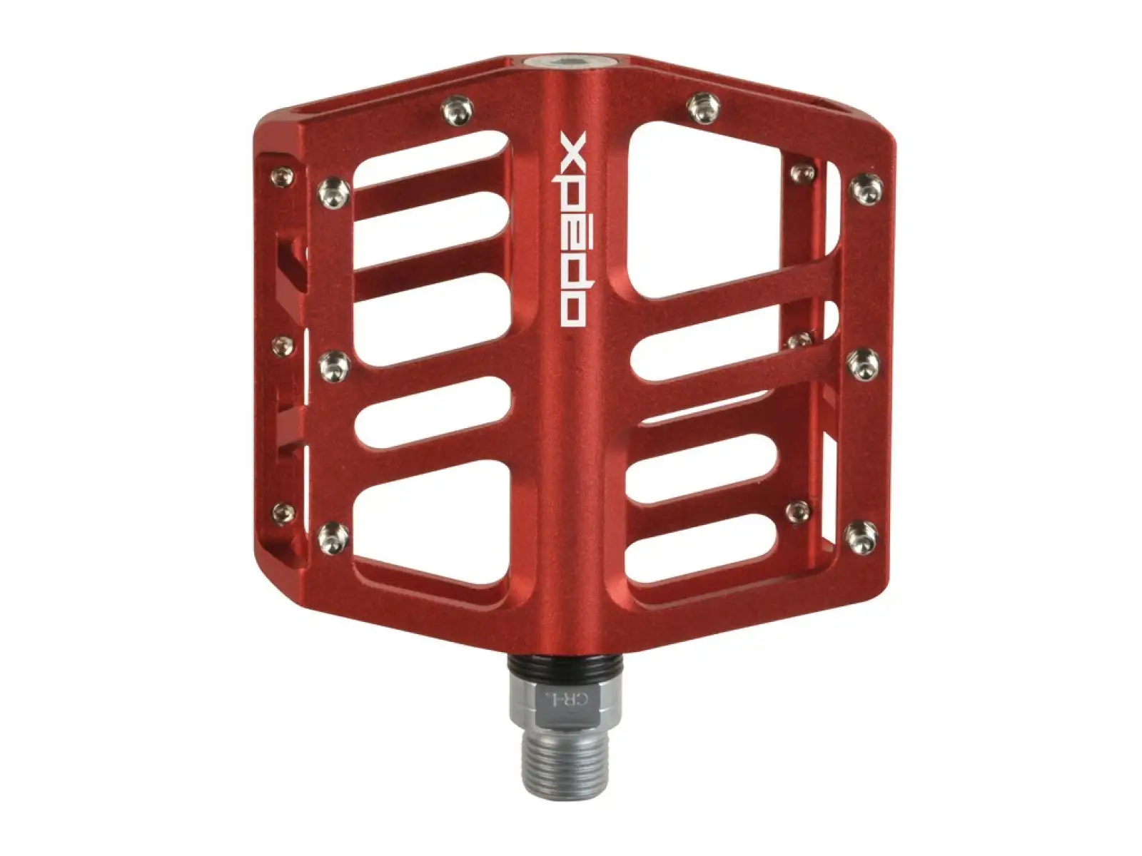 X-pedo ZED platform pedals red