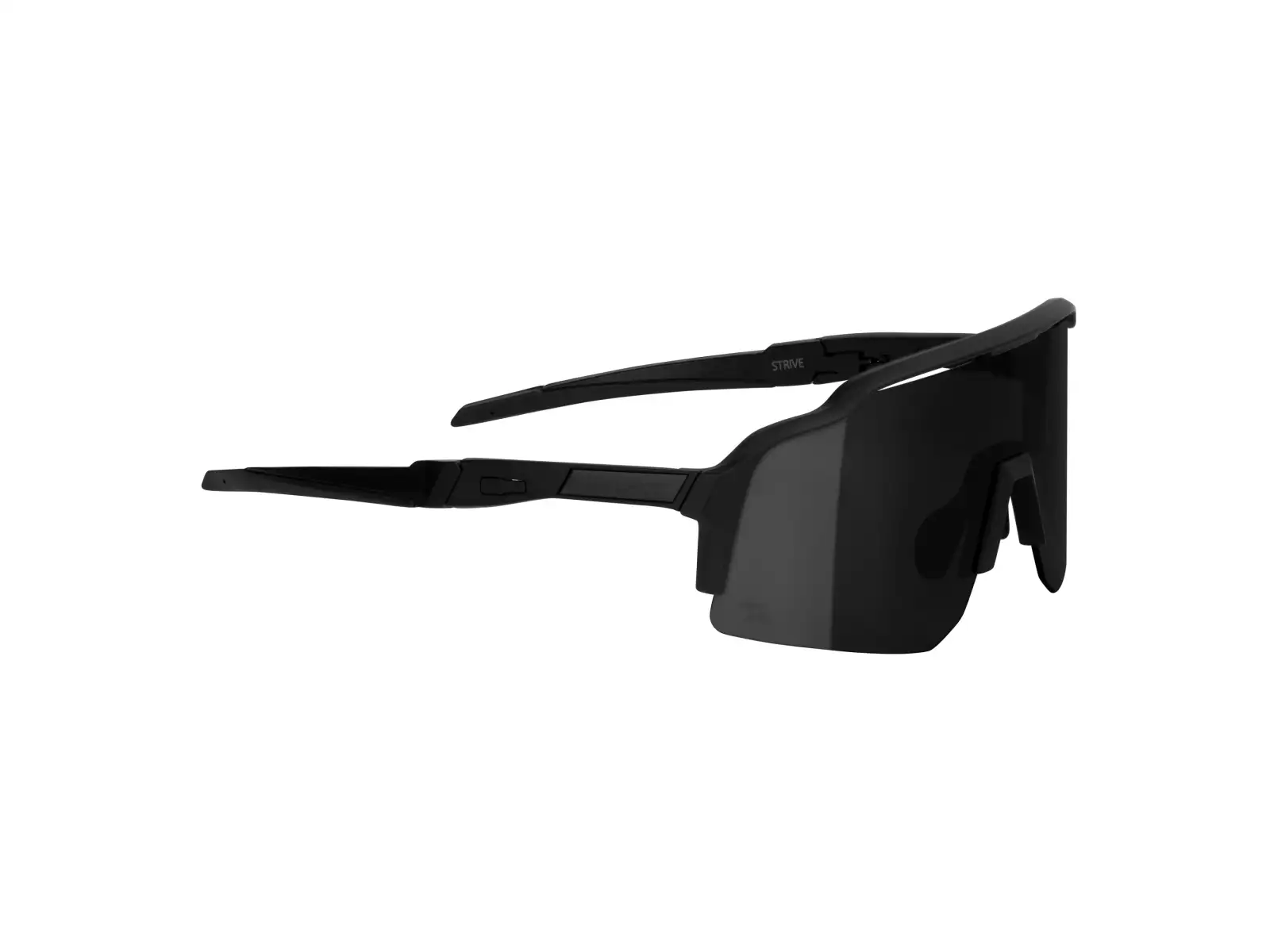 Force Strive glasses black/black mirror lens
