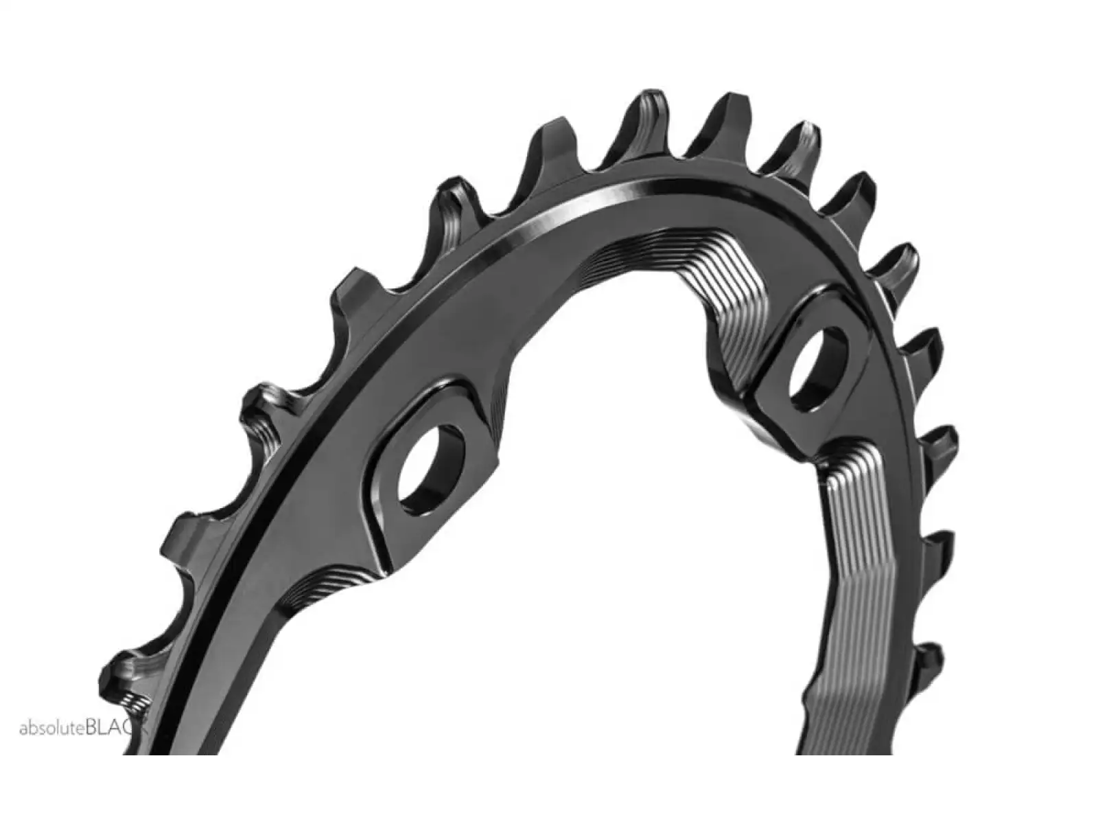 Absolute Black XT M8000 BCD96 OVAL chainring HG+12sp.