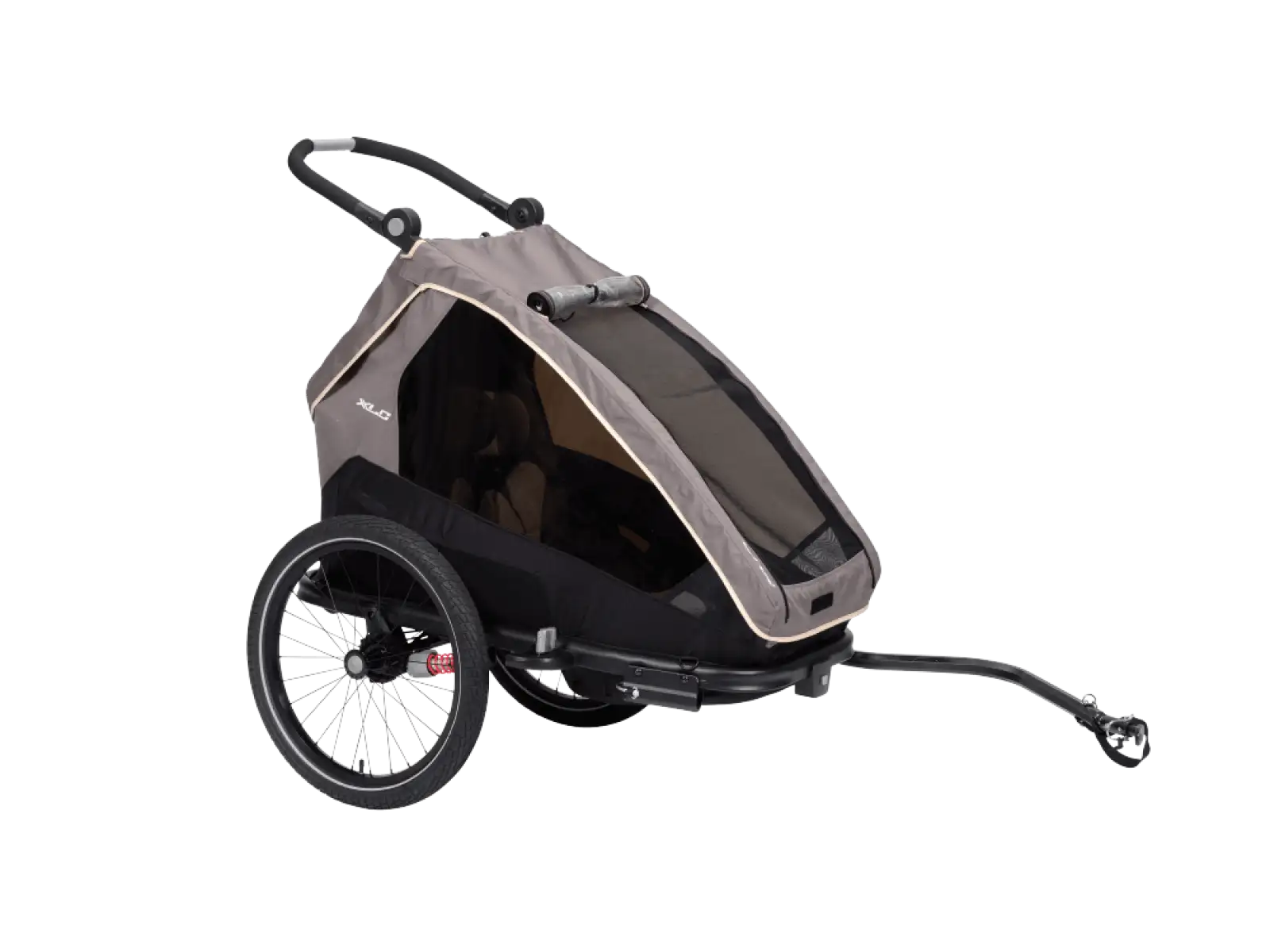XLC MONOs BS-C09 kids trailer 20" grey/beige/anthracite
