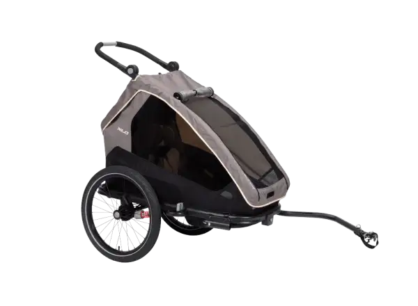 XLC MONOs BS-C09 kids trailer 20" grey/beige/anthracite