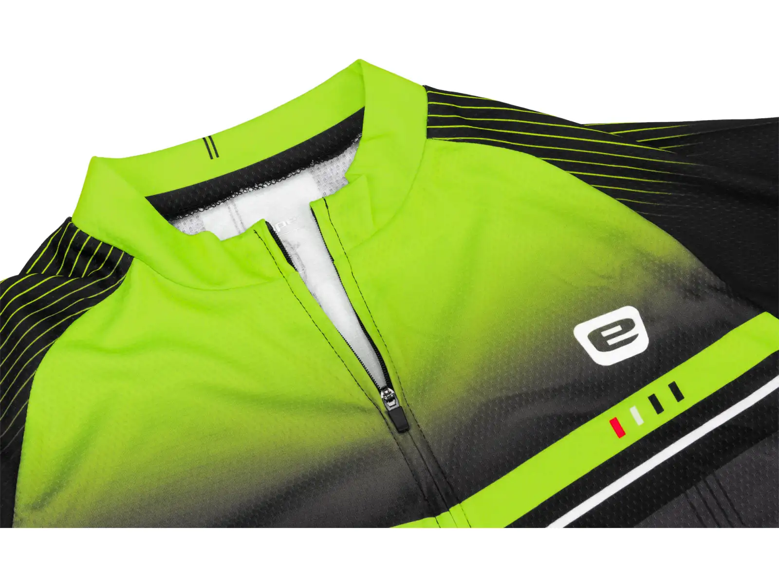 Etape Maestro men's jersey black/yellow fluo