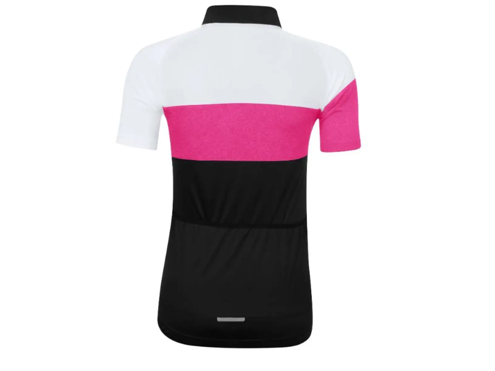 Force View Lady jersey short sleeve black/white/pink
