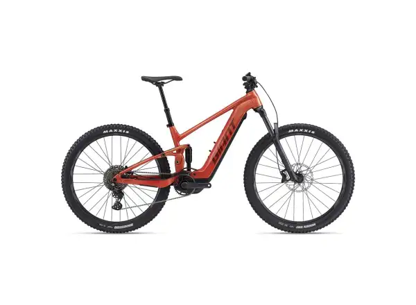 Giant Stance E+ 1 Helios Orange full suspension electric bike
