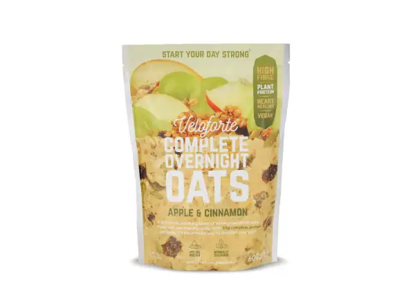 Veloforte Overnight Oats porridge Apple & Cinnamon