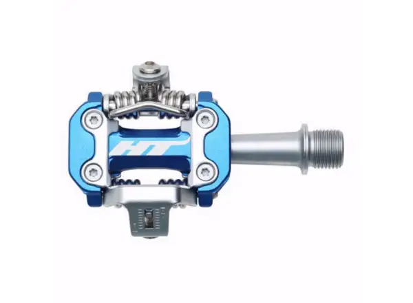 HT HTI-M2 MTB clipless pedals blue