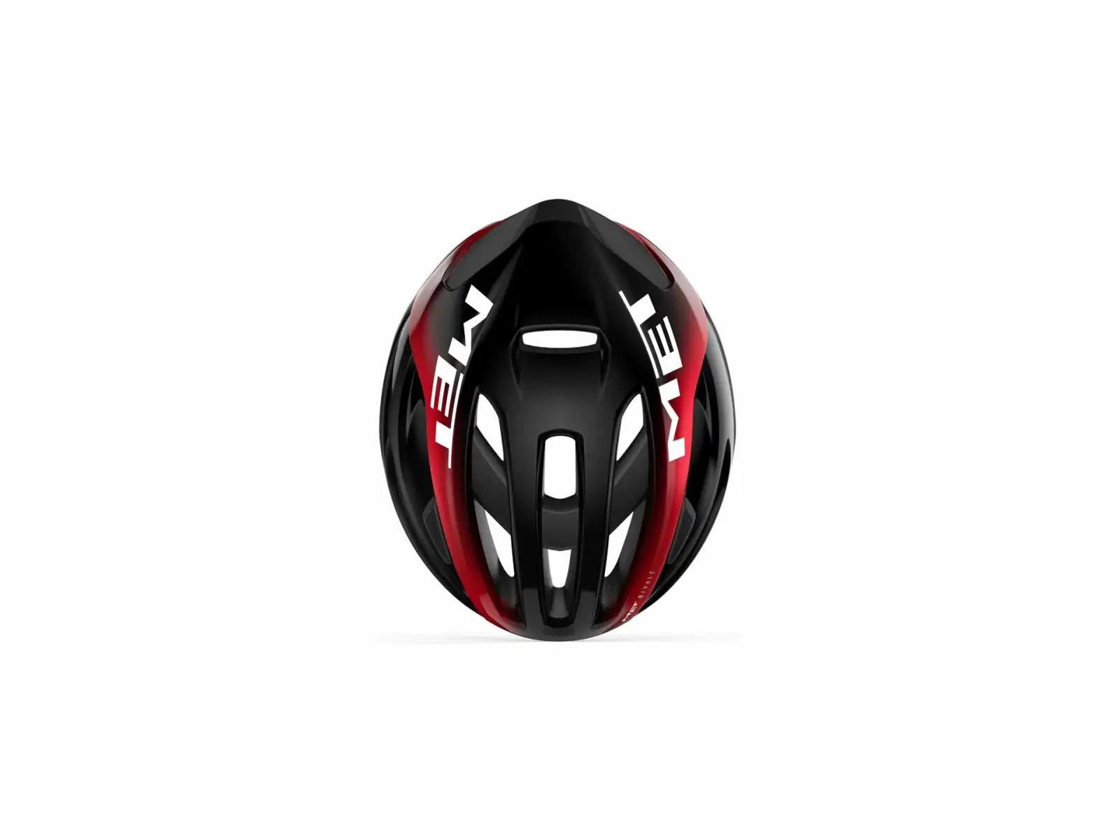 MET Rivale MIPS helmet black/red metallic glossy