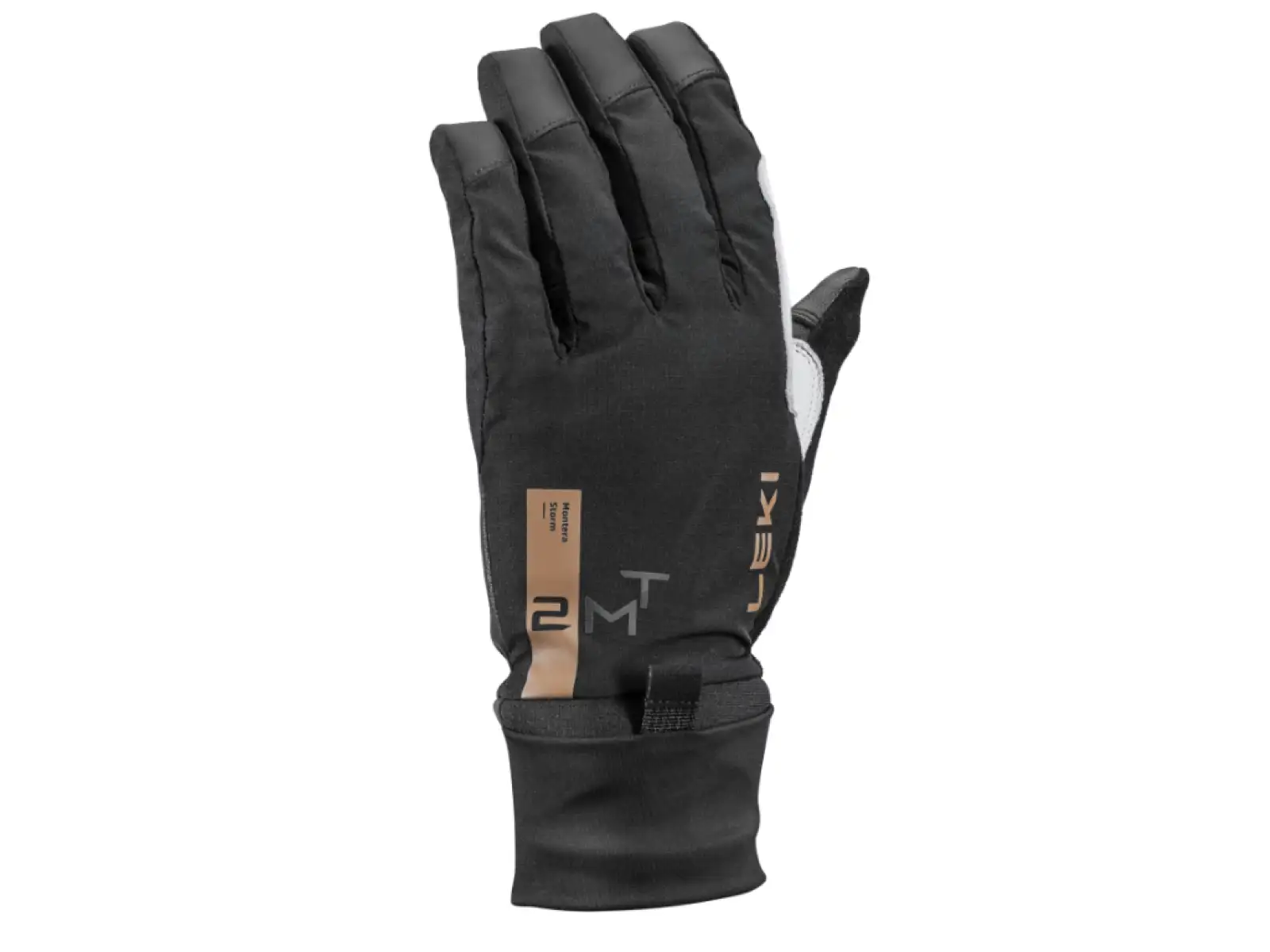 Leki Montera Storm alpine gloves Black/White/Brown