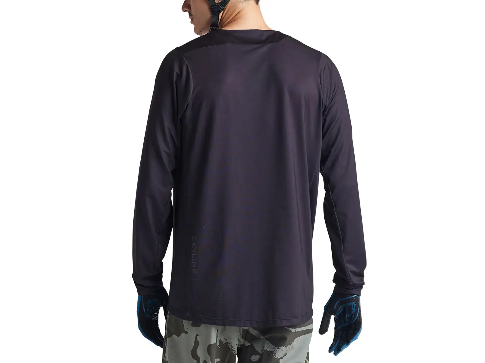 Troy Lee Designs Skyline men's jersey long sleeve Mono Black