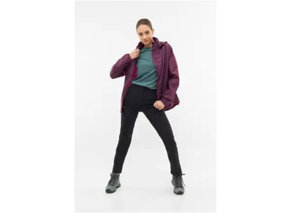 Viking Rainier women's waterproof jacket purple