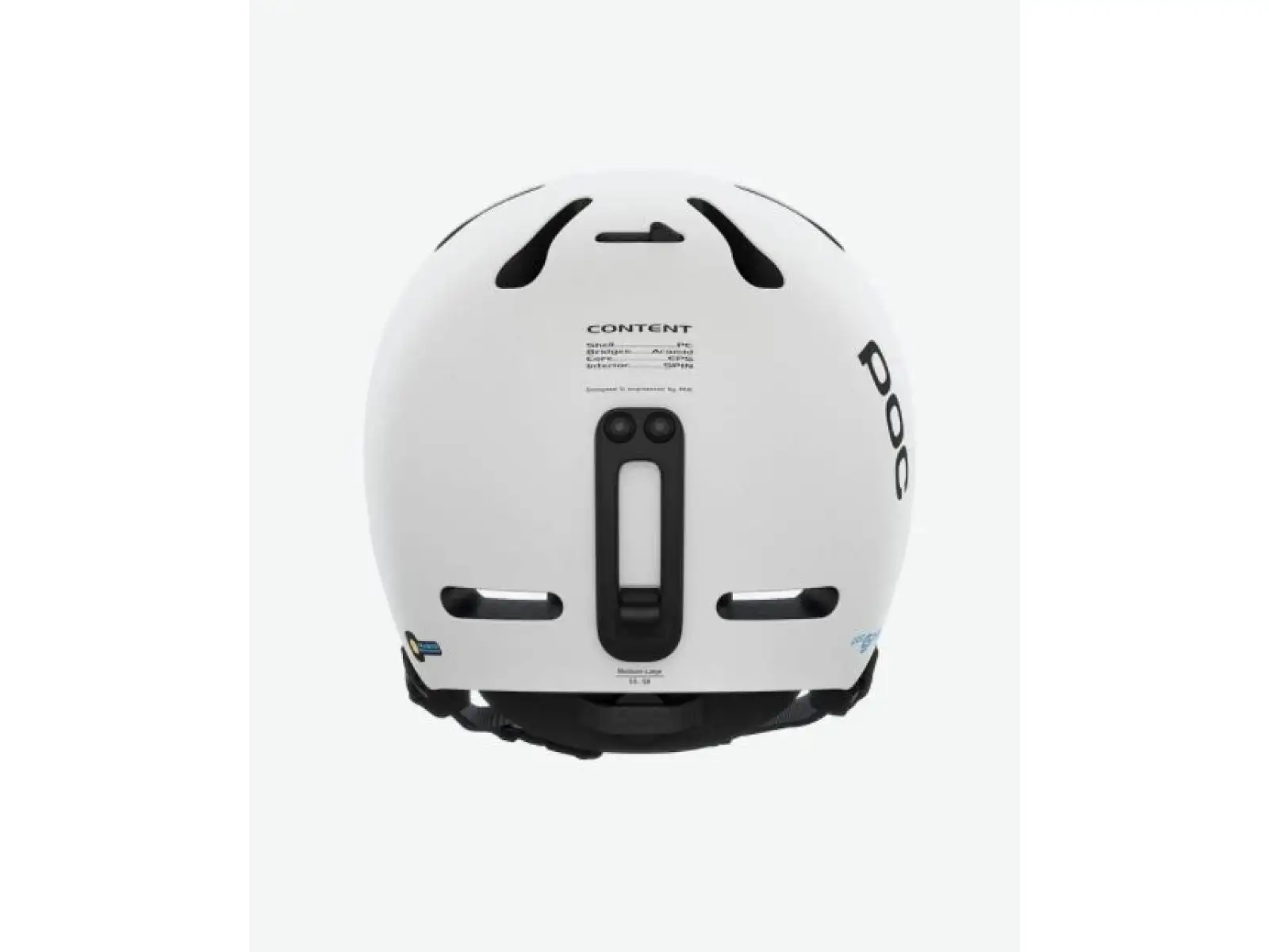 POC Fornix MIPS ski helmet Hydrogen White Matt