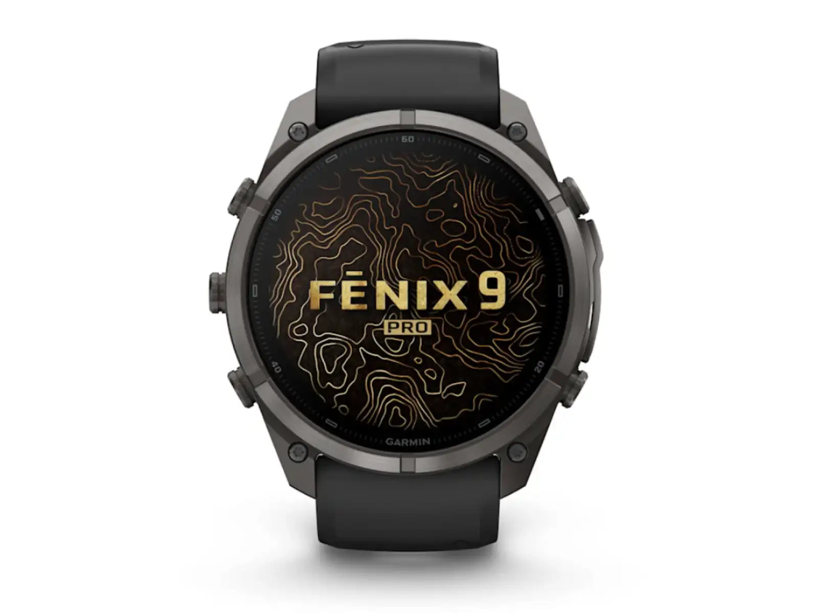 Garmin Fénix 9 Pro inReach 51 mm smart watch Carbon gray DLC Titanium Black/Pebble gray