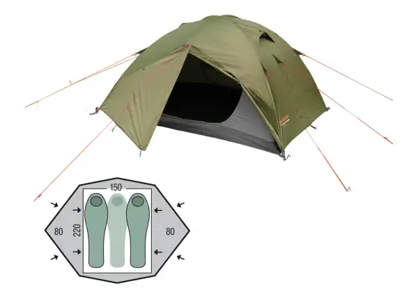 Pinguin Gemini 150 Tent 2 persons