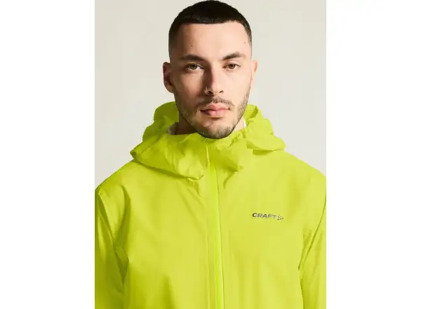 Craft Everyday Hydro men's cycling jacket yellow