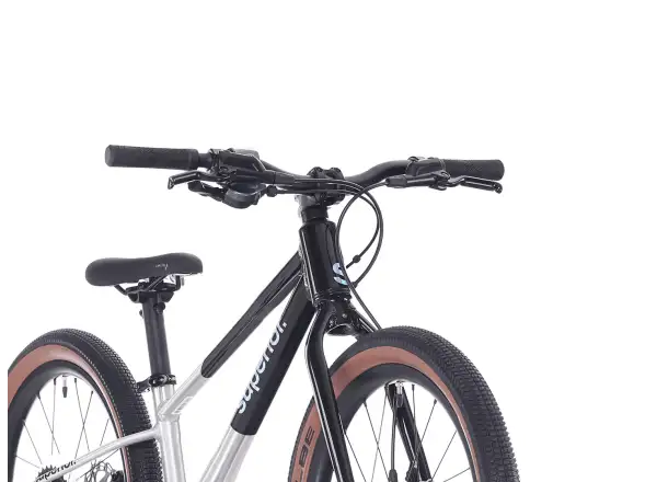 Superior TEAM 20 bike Gloss Brushed Alu / Rainbow Black 9.0"