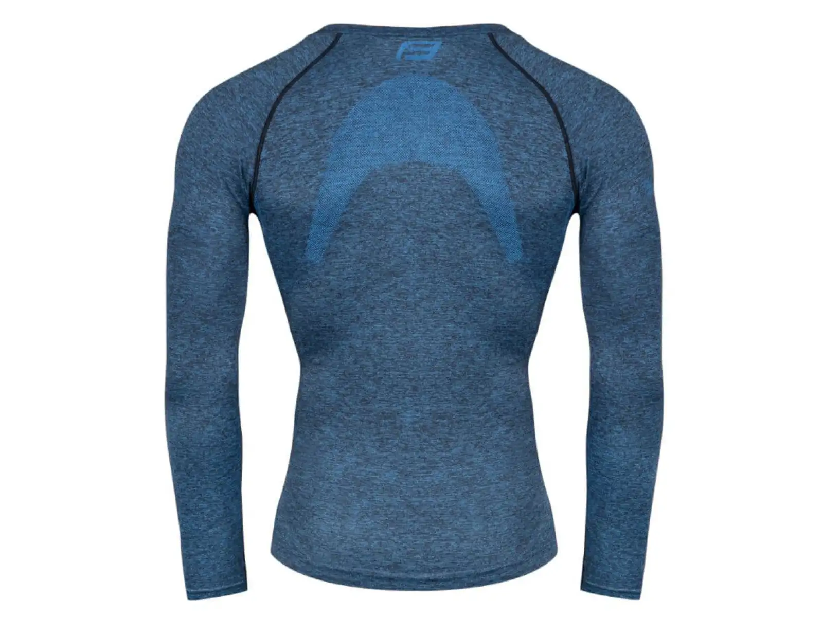Force Soft men's functional shirt long sleeve blue