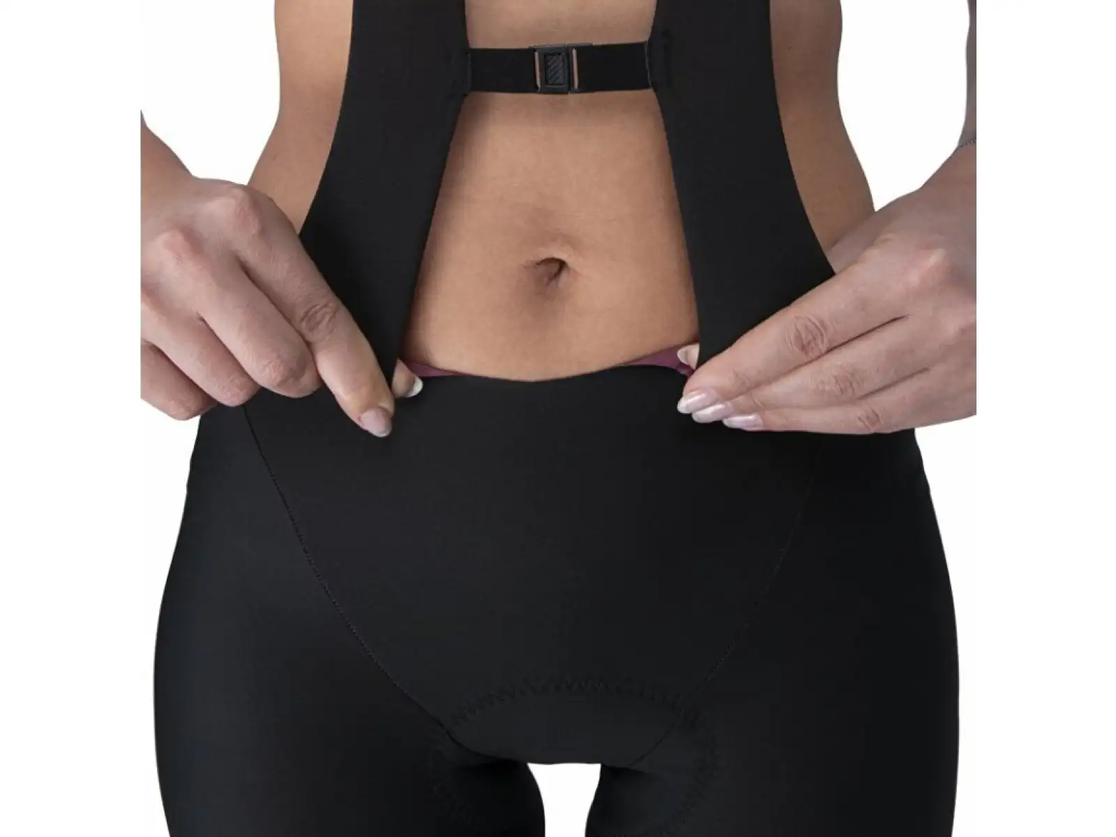 Rock Machine Catherine Pro women's shorts with insert and bib black