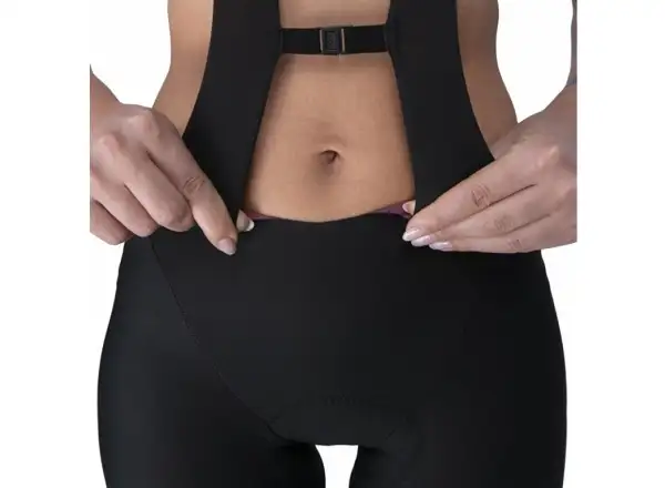 Rock Machine Catherine Pro women's shorts with insert and bib black