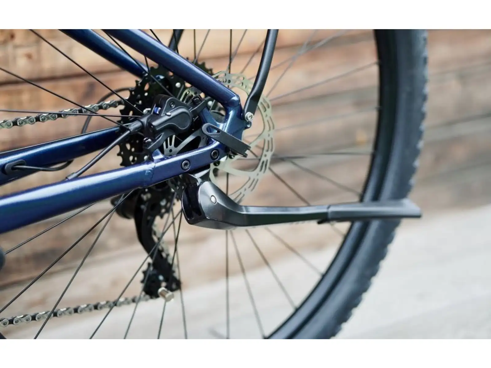 Rock Machine Crossride e450 hybrid e-bike Gloss Metallic Navy/Silver