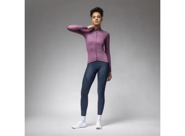 Alé PR-E Follow Me women's insulated jersey long sleeve Mauve